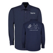 Freiwillige Feuerwehr Kappel Hemd mit Stick (Dark Navy)