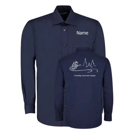 Freiwillige Feuerwehr Kappel Hemd mit Stick (Dark Navy)