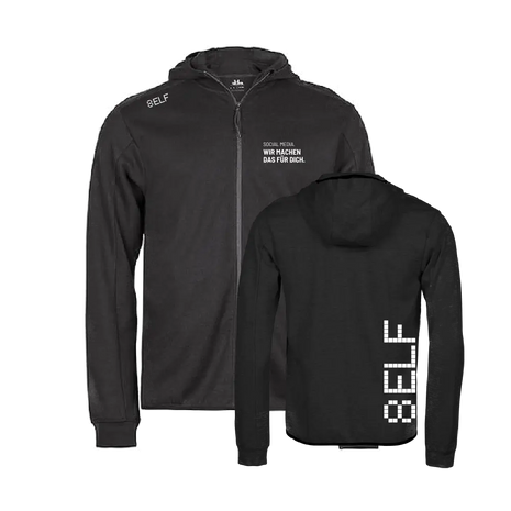 8elf Athletic Hooded Full Zip Sweat
