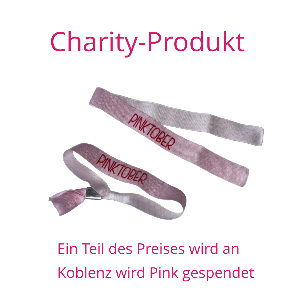 Pinktober Armband &  Autobändchen  (2er Set)