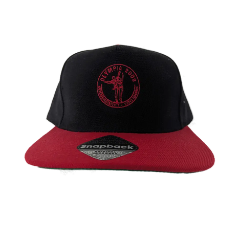 Olympia 2000 Original Flat Peak Snapback Cap