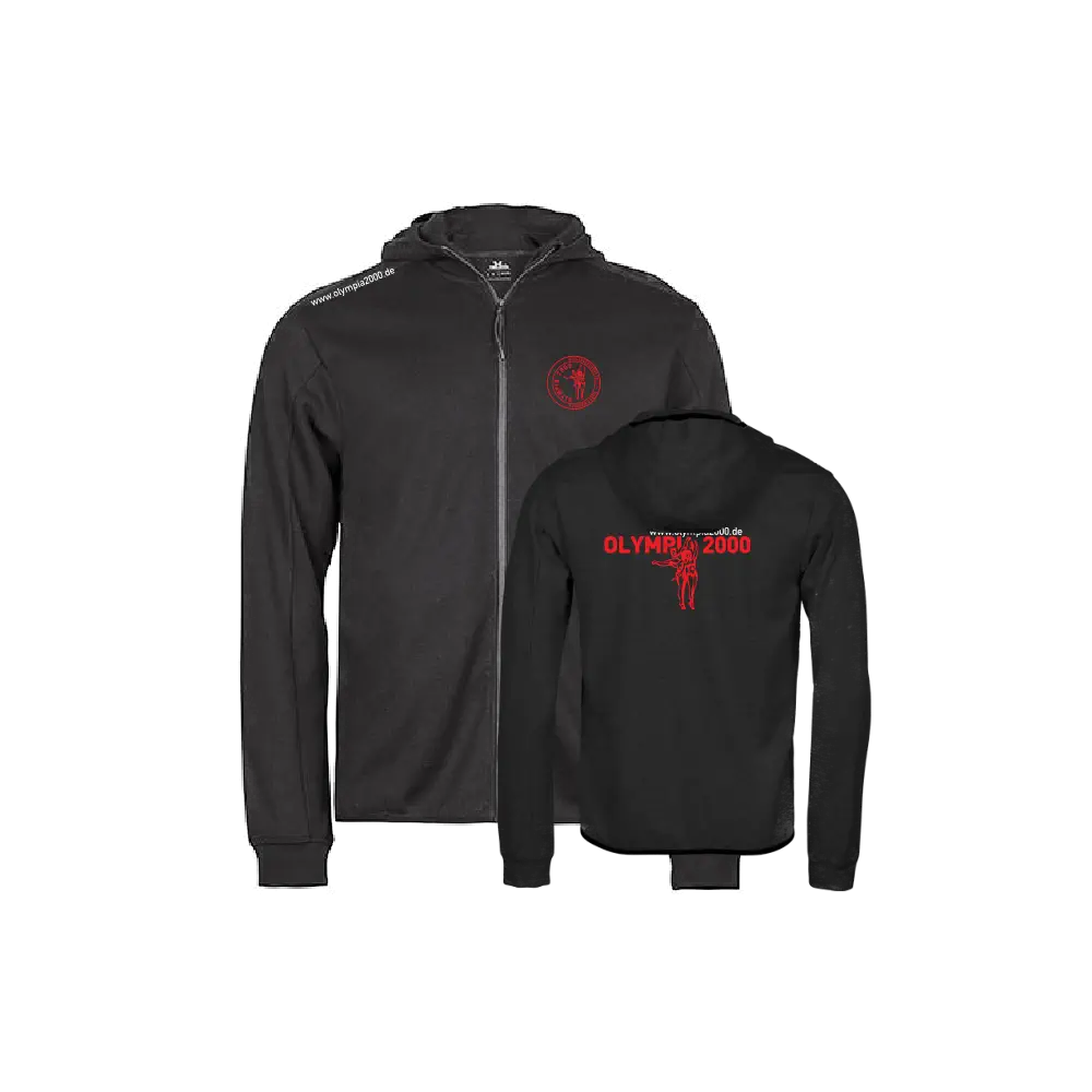 Olympia 2000 Athletic Hooded Full Zip Sweat