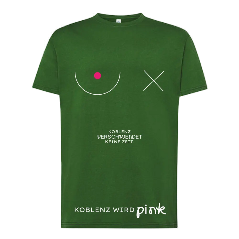 Herzkissen Koblenz wird Pink Shirt