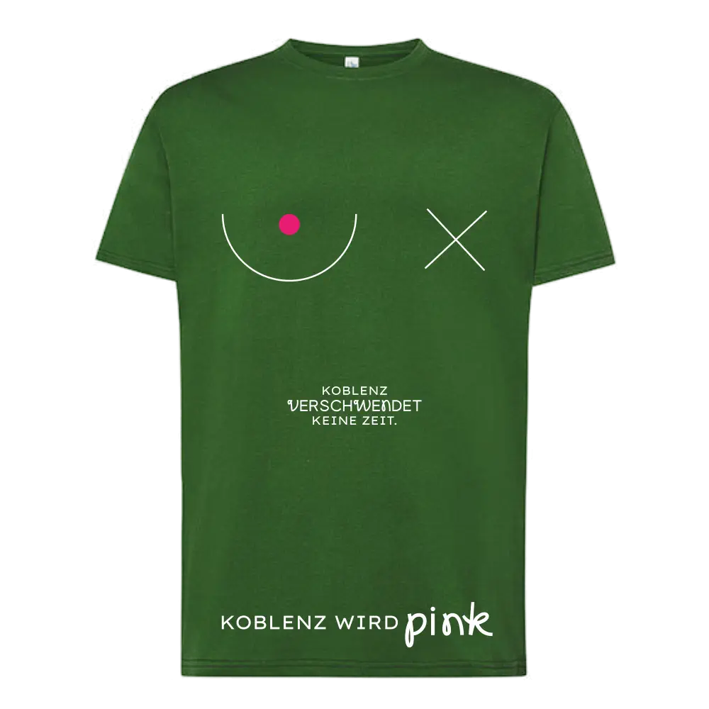 Herzkissen Koblenz wird Pink Shirt