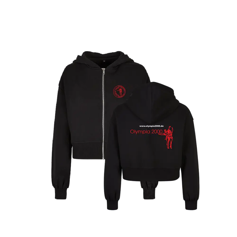 Olympia 2000 Ladies Short Oversized Zip Jacket