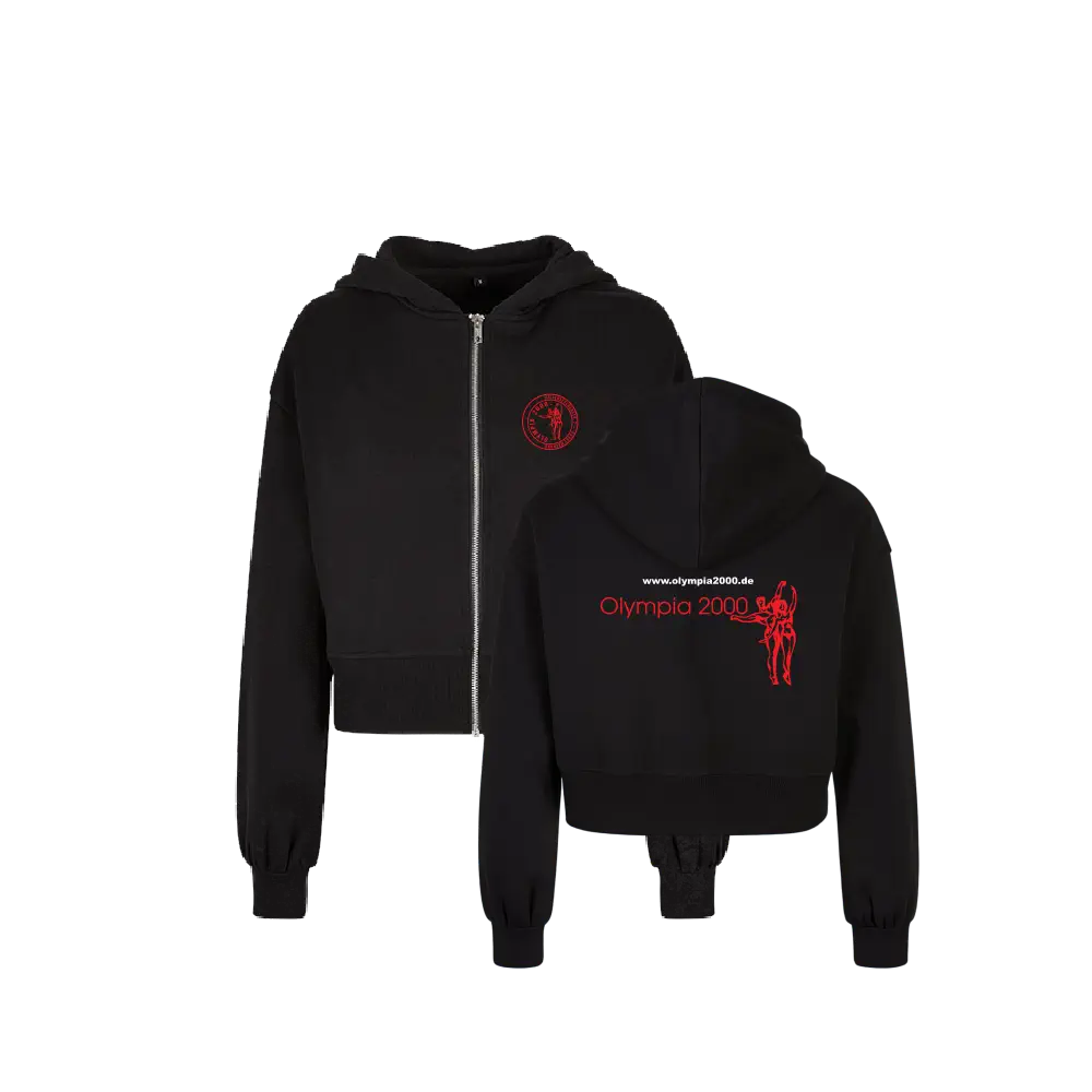 Olympia 2000 Ladies Short Oversized Zip Jacket