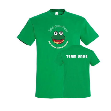 Spiess Stein Papier T-Shirt Team Unke