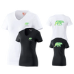 Color Bear Frauen T-Shirt Strauss Variante 1 (ES)