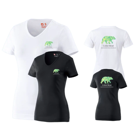 Color Bear Frauen T-Shirt Strauss Variante 2 (ES)