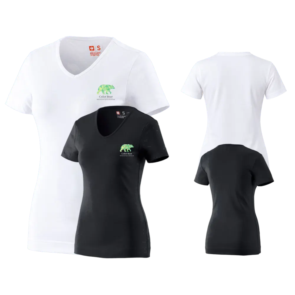 Color Bear Frauen T-Shirt Strauss Variante 3 (ES)
