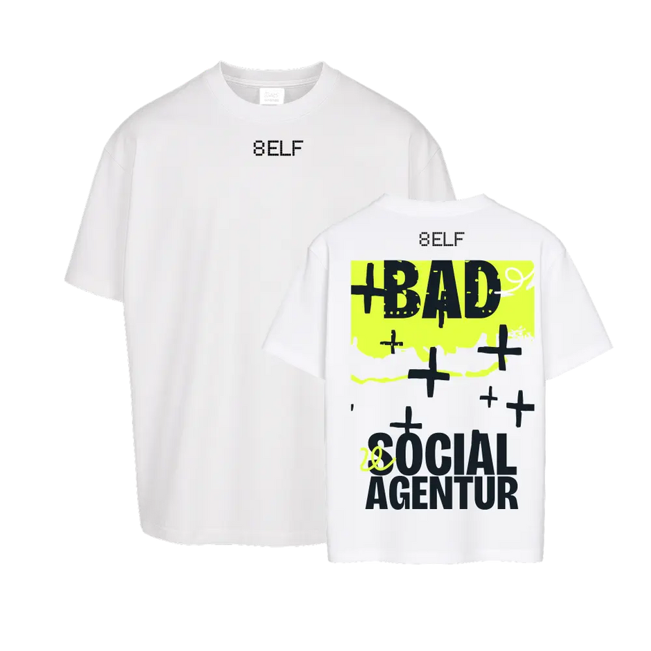 8elf Ultra Heavy Cotton Box Tee Bad Social Agentur