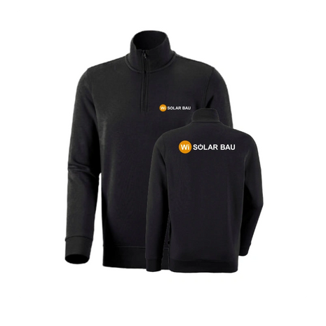 Wi SOLAR BAU Zip-Sweatshirt