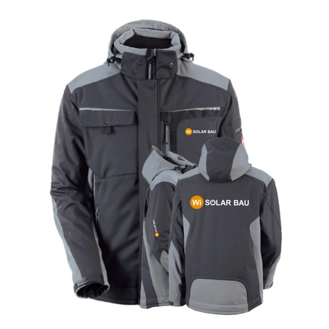 Wi SOLAR BAU Wintersoftshelljacke