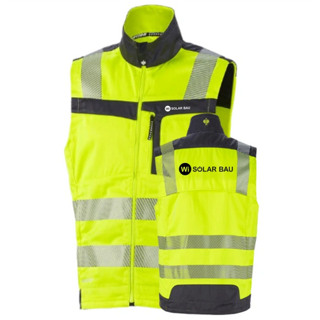 Wi SOLAR BAU Warnschutz-Softshellweste