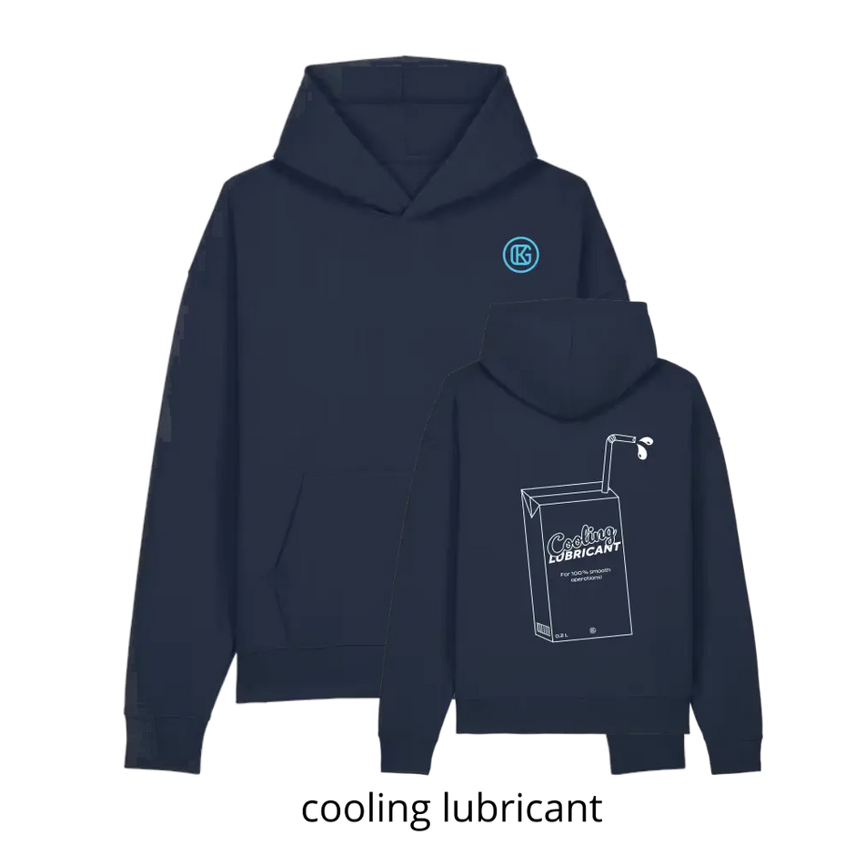 Karl Georg GmbH Hoodie - French Navy (Front + Back)