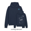 Karl Georg GmbH Hoodie - French Navy (Front + Back)