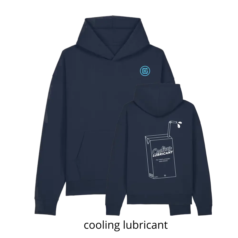 Karl Georg GmbH Hoodie - French Navy (Front + Back)