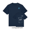 Karl Georg GmbH  T-Shirt French Navy (Front + Back)