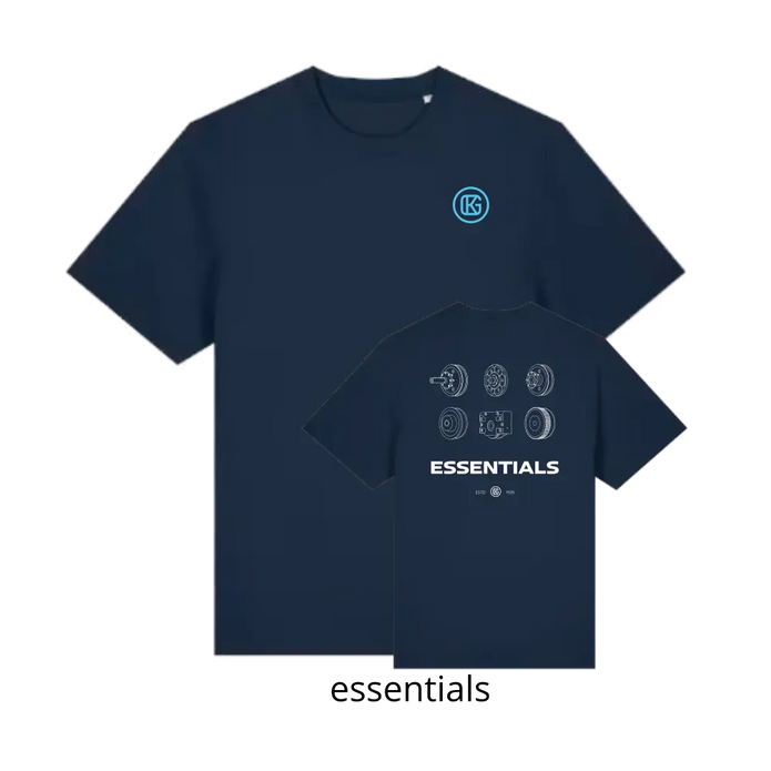 Karl Georg GmbH  T-Shirt French Navy (Front + Back)