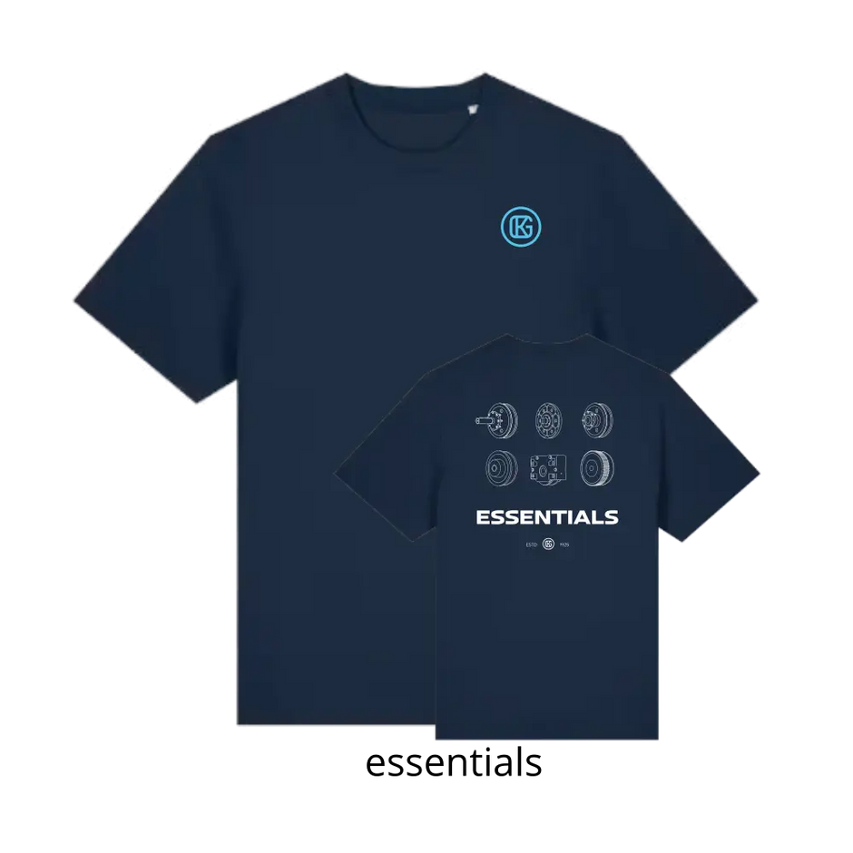 Karl Georg GmbH  T-Shirt French Navy (Front + Back)