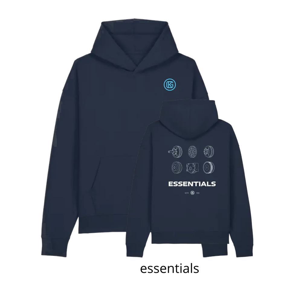 Karl Georg GmbH Hoodie - French Navy (Front + Back)