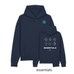Karl Georg GmbH Hoodie - French Navy (Front + Back)