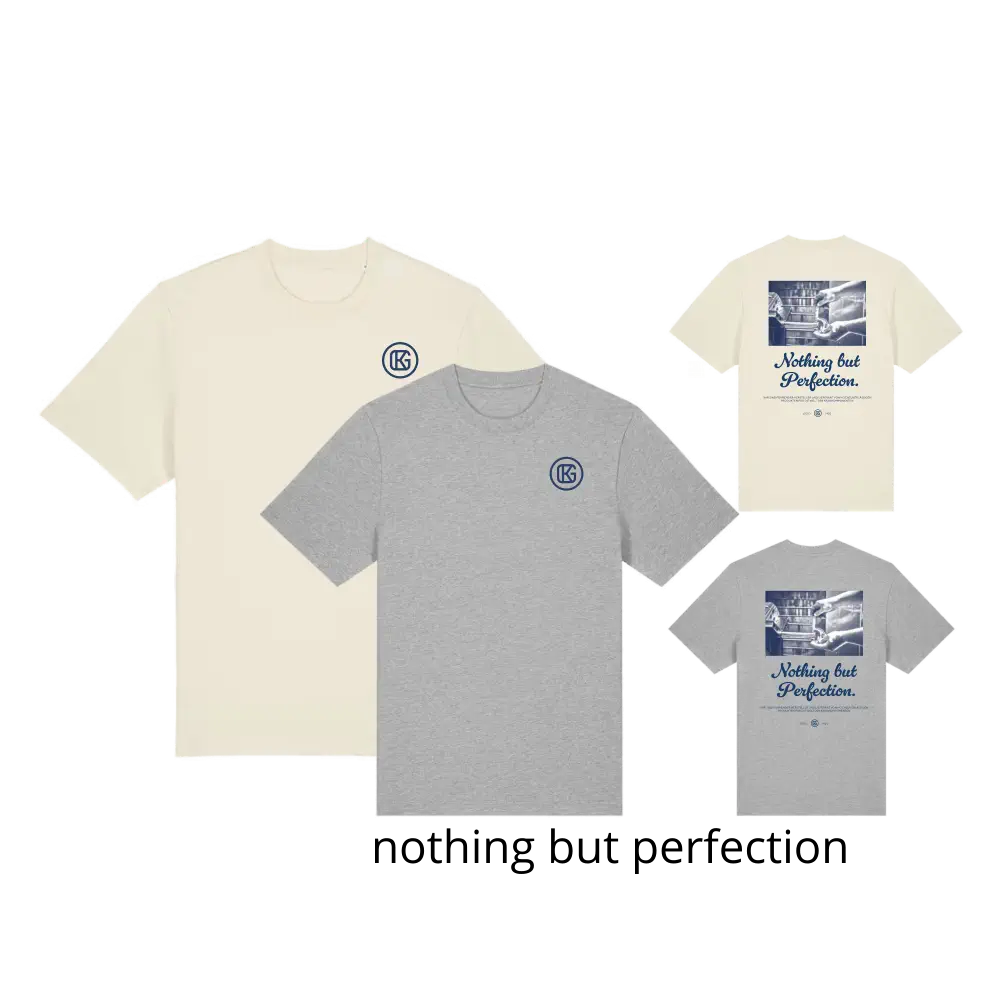 Karl Georg GmbH T-Shirt Natural or Grey (Front + Back)