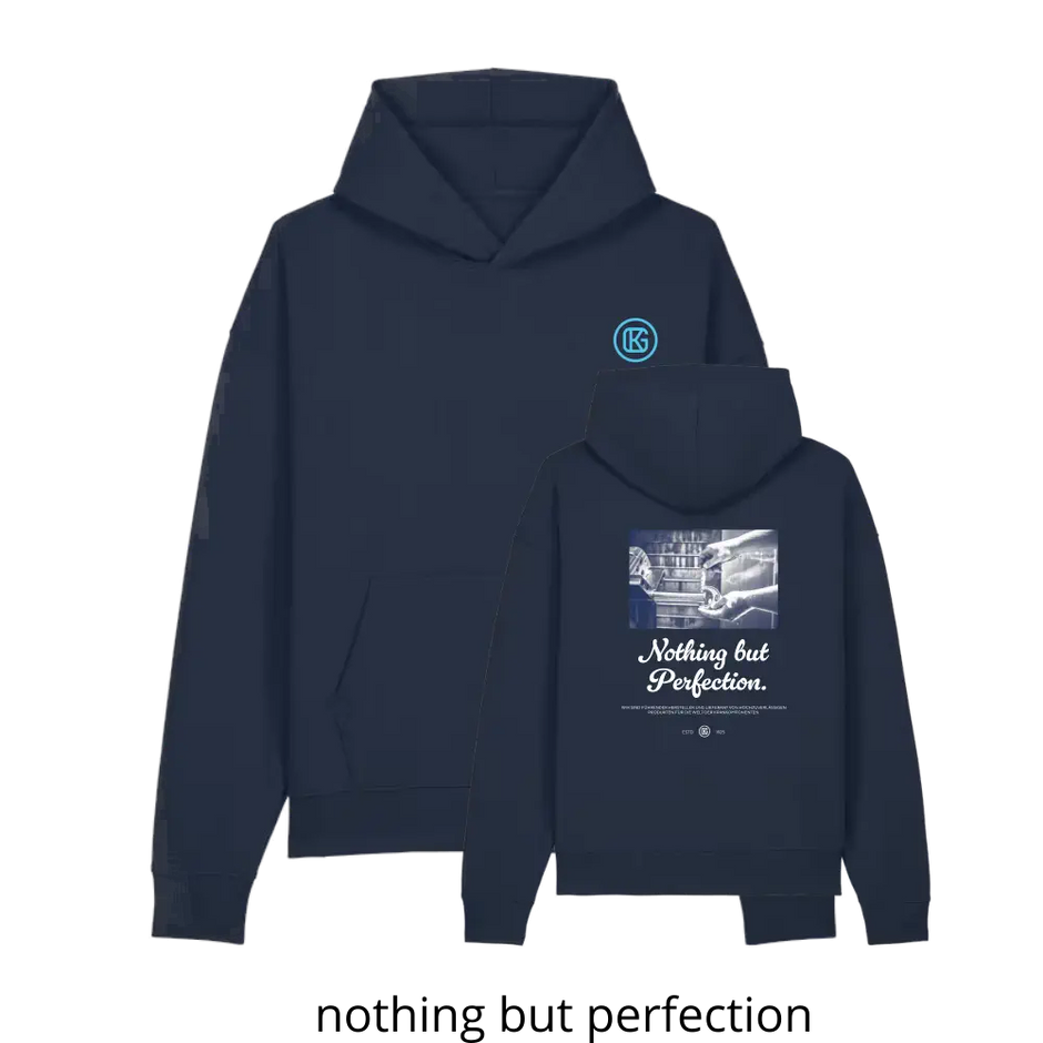 Karl Georg GmbH Hoodie - French Navy (Front + Back)