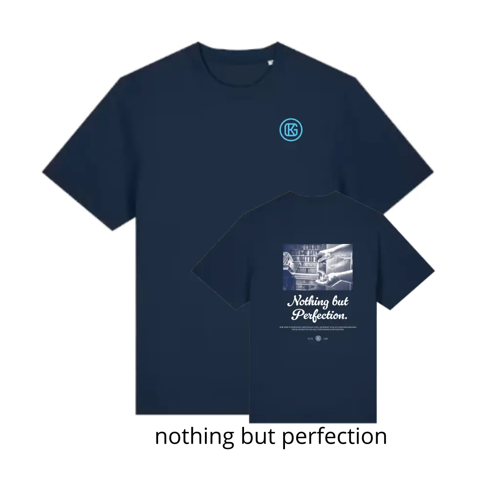 Karl Georg GmbH  T-Shirt French Navy (Front + Back)