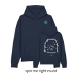 Karl Georg GmbH Hoodie - French Navy (Front + Back)