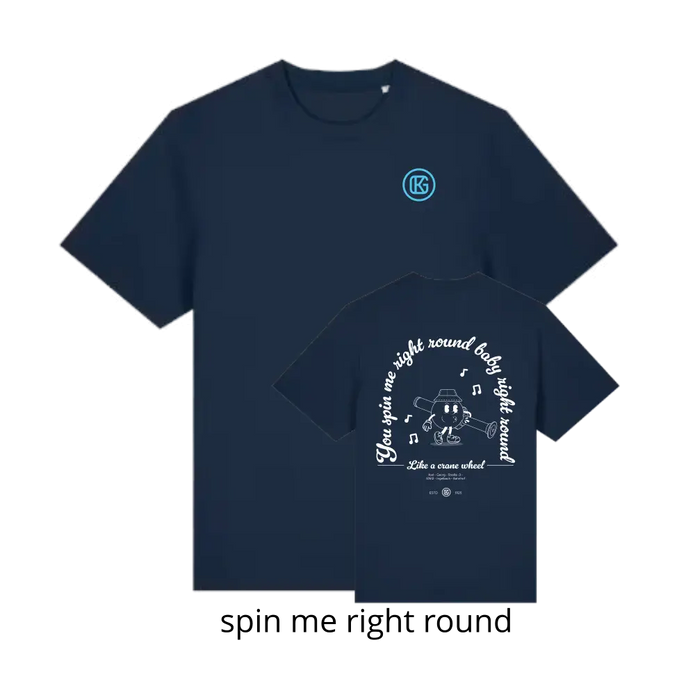 Karl Georg GmbH  T-Shirt French Navy (Front + Back)