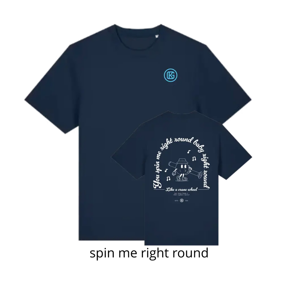 Karl Georg GmbH  T-Shirt French Navy (Front + Back)