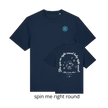 Karl Georg GmbH  T-Shirt French Navy (Front + Back)