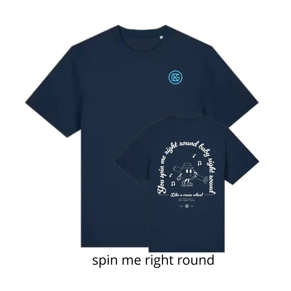 Karl Georg GmbH  T-Shirt French Navy (Front + Back)