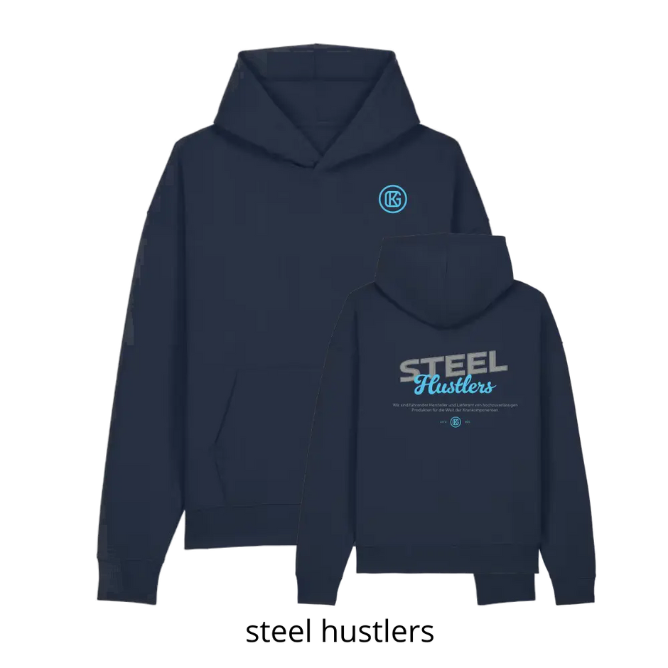 Karl Georg GmbH Hoodie - French Navy (Front + Back)