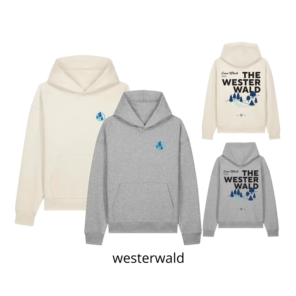 Karl Georg GmbH Hoodie - Natural or Grey (Front + Back)