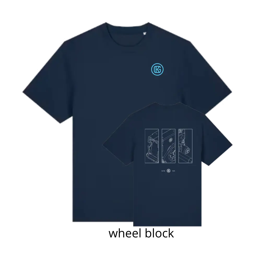 Karl Georg GmbH  T-Shirt French Navy (Front + Back)